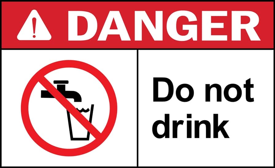 Do Not Drink Our Water